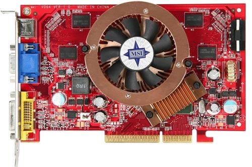 MSI V064-081R graphics card GDDR2