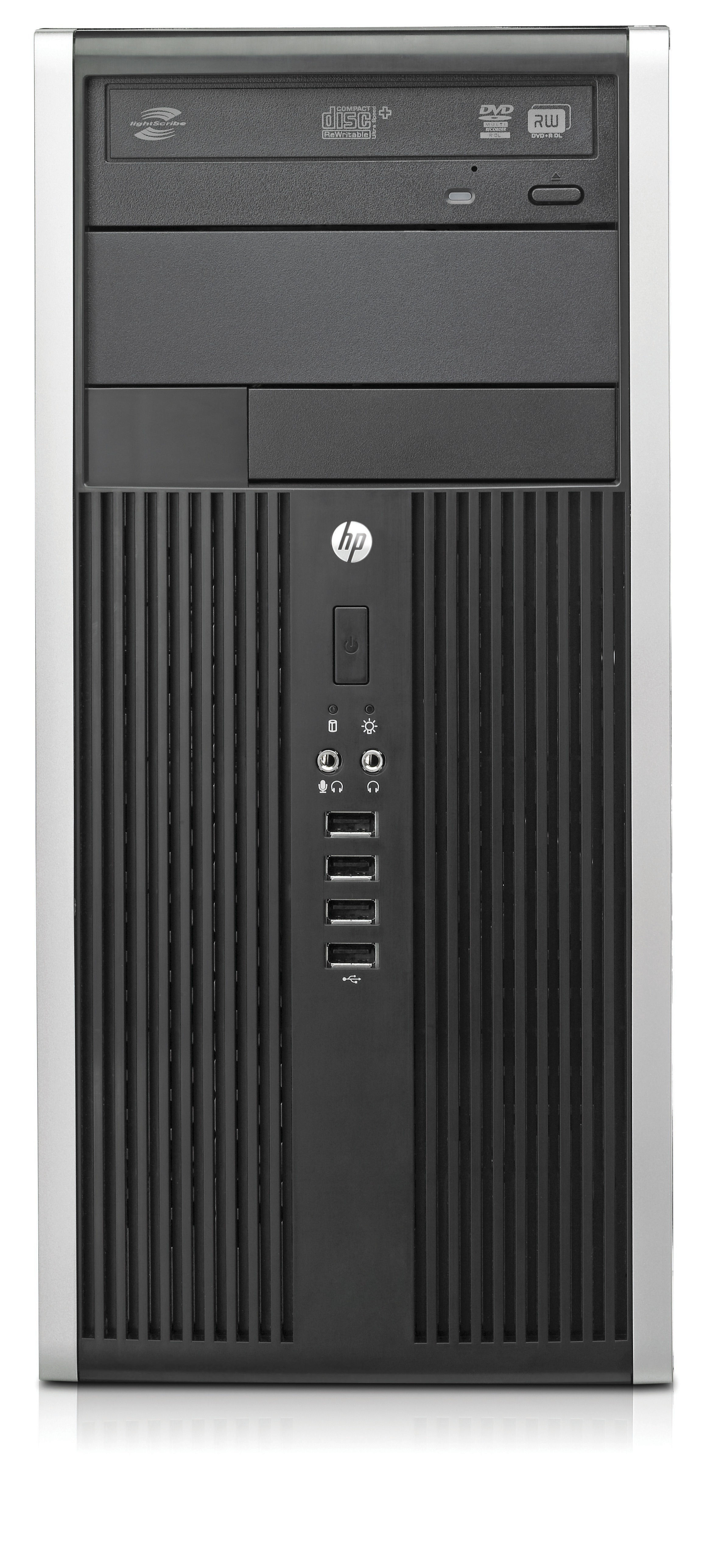 HP Compaq Pro 6305 AMD A4 A4-5300B 2 GB DDR3-SDRAM 500 GB HDD Windows 7 Professional Micro Tower PC Black