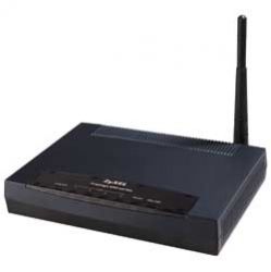 Zyxel P-661HW-63 wireless router Black, Blue