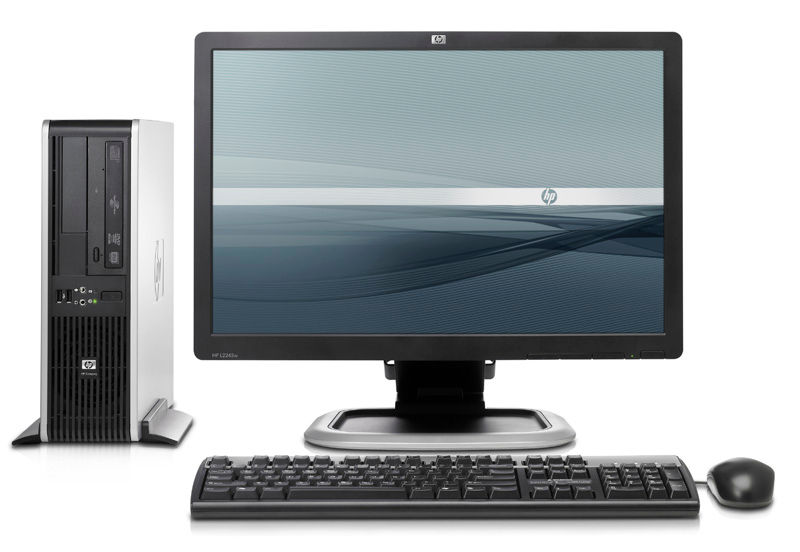 HP dc5850 SFF + L2208w AMD Athlon 4450B 2 GB DDR2-SDRAM 250 GB AMD Radeon HD 3100 Windows Vista Business PC