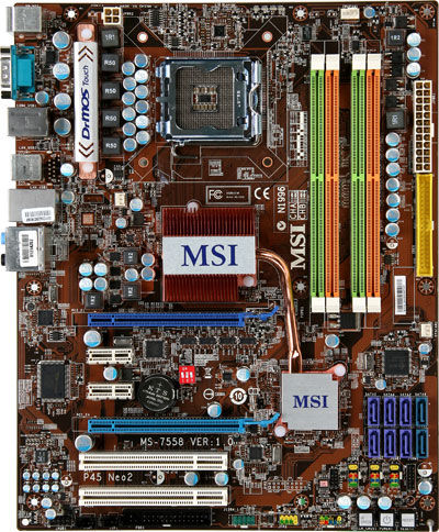 MSI P45 Neo2-FIR LGA 775 (Socket T) ATX