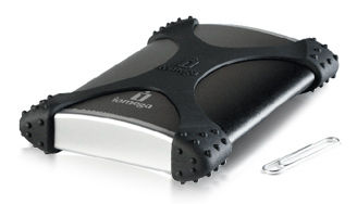 Iomega eGo BlackBelt Portable Hard Drive 250GB external hard drive 5400 RPM USB 2.0 Black, Silver