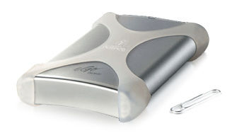 Iomega eGo Encrypt Portable Hard Drive 320GB external hard drive 5400 RPM USB 2.0
