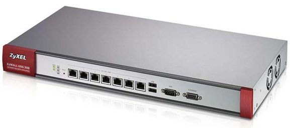 Zyxel USG 300 hardware firewall 0.35 Gbit/s