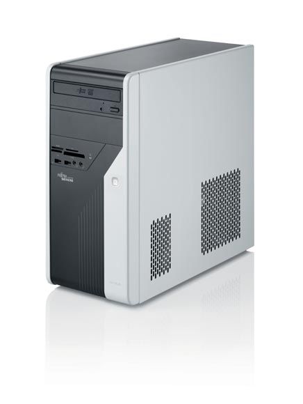 Fujitsu AMILO Desktop Li 3420 Intel® Pentium® E2200 2 GB DDR2-SDRAM 320 GB NVIDIA GeForce 9300 GE Windows Vista Home Premium Micro Tower PC Black, Silver
