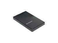 Lenovo Portable 160 GB Hard drive external hard drive 5400 RPM USB 2.0 Black