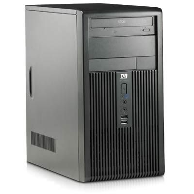 HP Compaq dx7400 Intel Core™2 Quad Processor Q6600 2G/250G DVD+/-RW WVST Bus Microtower PC