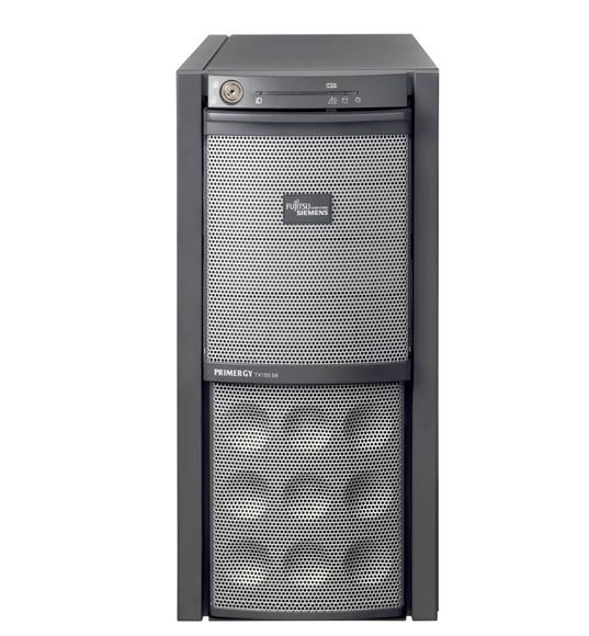 Fujitsu PRIMERGY TX150 S6 server 0 GB Tower (5U) Intel® Xeon® E3110 3 GHz 1 GB DDR2-SDRAM 350 W