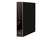 MSI Wind Nettop S2325L Intel Atom® 230 2 GB DDR2-SDRAM 500 GB Intel® GMA 950 Linux PC Black, Silver
