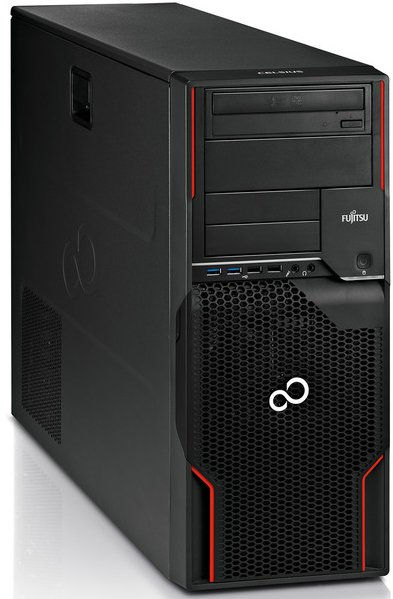 Fujitsu CELSIUS W520 Intel® Xeon® E3 V2 Family E3-1230V2 8 GB DDR3-SDRAM Windows 7 Professional Tower Workstation Black