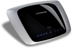 Linksys WRT160N wireless router Fast Ethernet Black, Silver