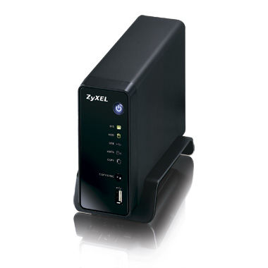 Zyxel NSA310 + 1TB 0 GB Black