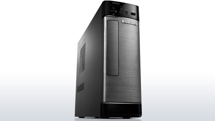 Lenovo Essential H520s Intel® Core™ i3 i3-2130 4 GB DDR3-SDRAM 1 TB HDD Windows 8 SFF PC Stainless steel