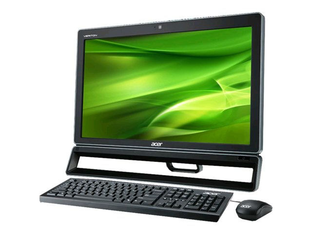 Acer Veriton 4621G Intel® Core™ i5 i5-3330S 54.6 cm (21.5") 1920 x 1080 pixels Touchscreen All-in-One PC 4 GB DDR3-SDRAM 500 GB HDD Windows 7 Professional Black