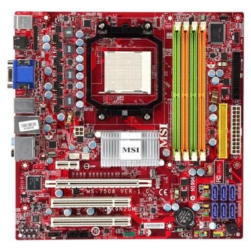 MSI K9N2GM-FD Motherboard Socket AM2 micro ATX