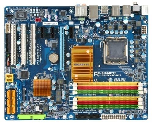 GIGABYTE GA-EP43C-DS3 motherboard LGA 775 (Socket T) ATX