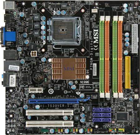 MSI P7NGM-Digital LGA 775 (Socket T) micro ATX