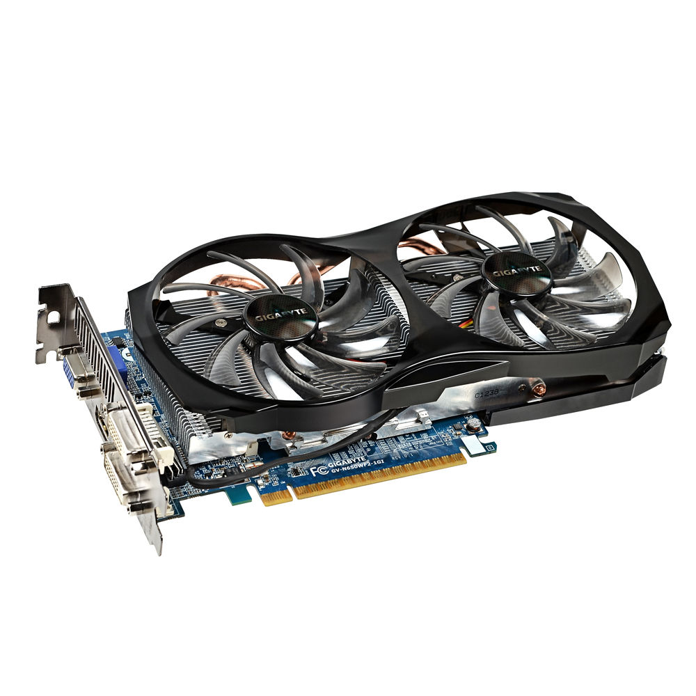 GIGABYTE GV-N650WF2-1GI graphics card NVIDIA GeForce GTX 650 1 GB GDDR5