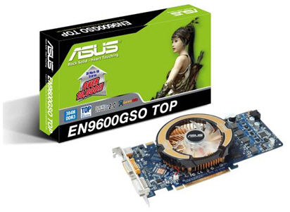 ASUS EN9600GSO TOP/HTDP/384M GeForce 9600 GSO GDDR3