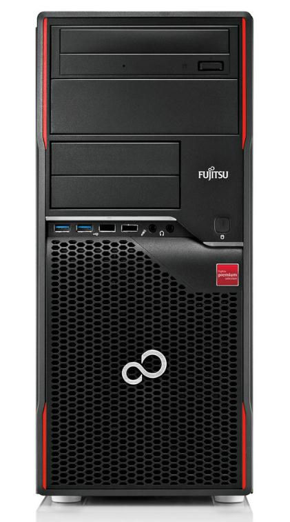 Fujitsu CELSIUS W420 Intel® Core™ i3 i3-3220 4 GB DDR3-SDRAM Windows 7 Professional Midi Tower Workstation Black