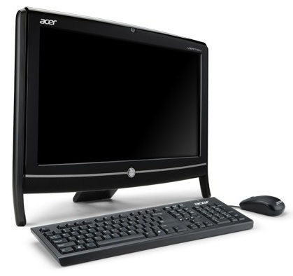 Acer Veriton 2650G Intel® Pentium® G645 50.8 cm (20") 1600 x 900 pixels 2 GB DDR3-SDRAM 500 GB HDD Windows 7 Professional Black
