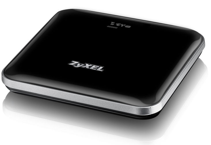 Zyxel WAH7130 wireless router Black