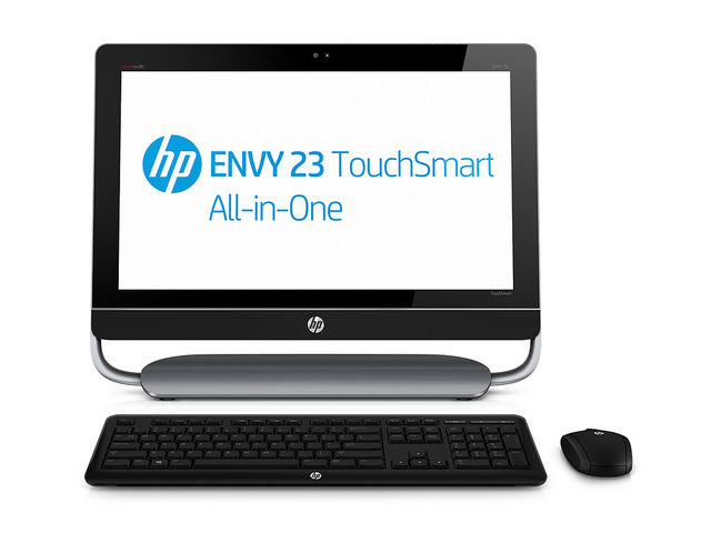 HP ENVY TouchSmart 23-d120ed Intel® Core™ i7 i7-3770S 58.4 cm (23") 1920 x 1080 pixels Touchscreen 8 GB DDR3-SDRAM 1 TB HDD NVIDIA® GeForce® GT 630M Windows 8 Black, Silver