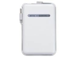 Buffalo MiniStation 320GB TurboUSB, White external hard drive USB 2.0
