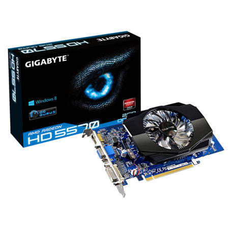 GIGABYTE GV-R557D3-2GI graphics card AMD Radeon HD5570 2 GB GDDR3