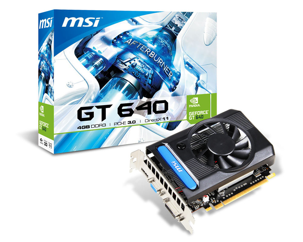 MSI N640-4GD3 NVIDIA GeForce GT 640 4 GB GDDR3