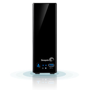 Seagate Business Storage 1-Bay NAS 3TB Mini Tower Black