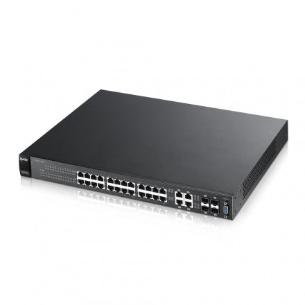 Zyxel PoE Switch Managed L2 Power over Ethernet (PoE) 1U Black