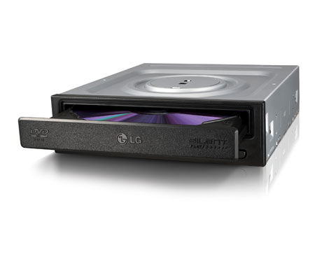 LG DH18NS50 optical disc drive Internal DVD-ROM Black