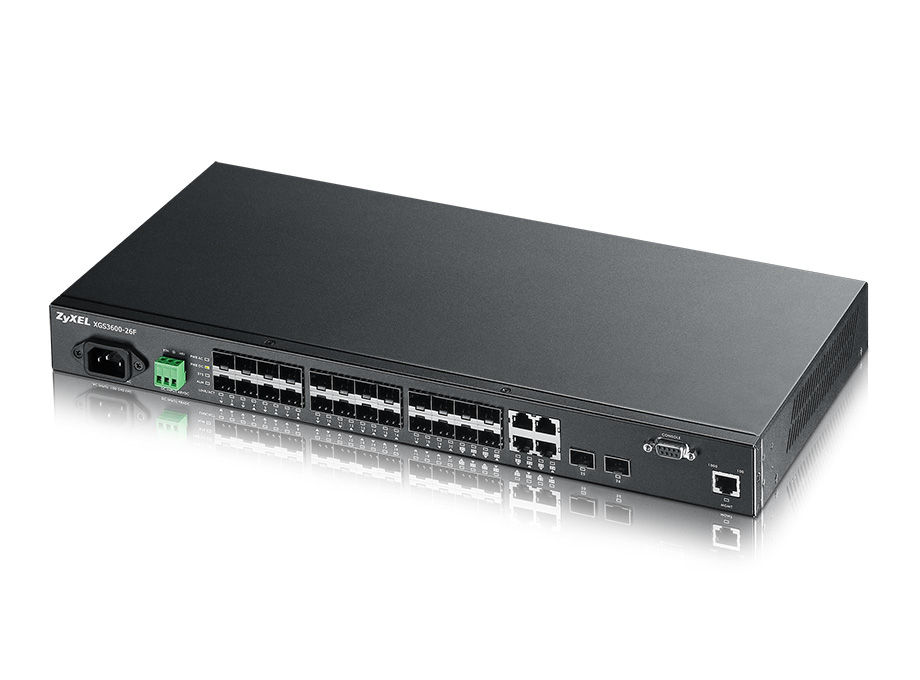 Zyxel XGS3600-26F Managed L2 Black