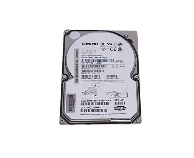 176493-002 - HP 18.2GB 10000RPM Wide Ultra3 SCSI 80-Pin 3.5-in HDD