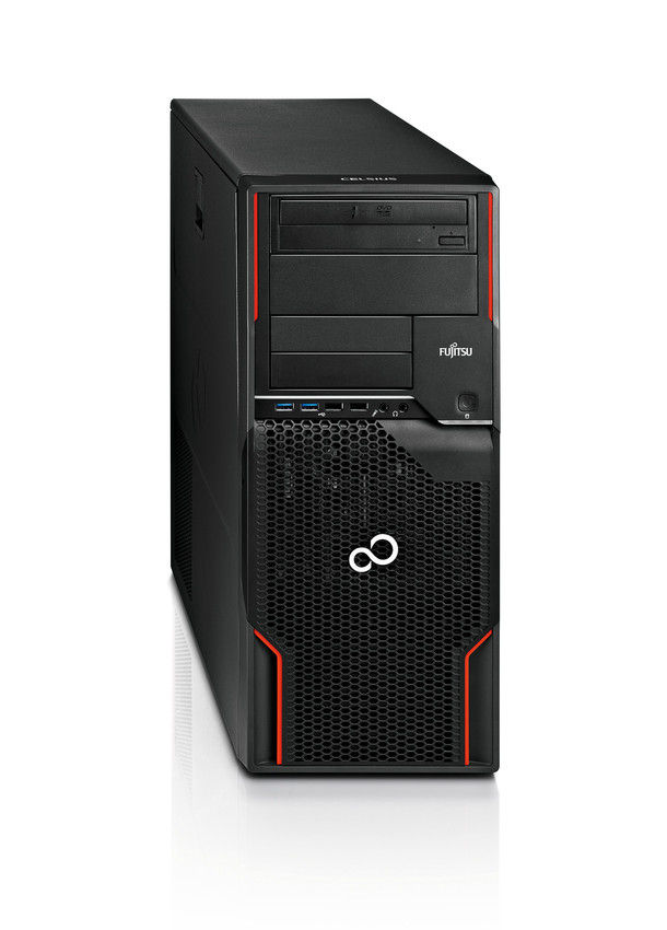 Fujitsu CELSIUS W520 Intel® Xeon® E3 V2 Family E3-1275V2 16 GB DDR3-SDRAM Windows 7 Professional Tower Workstation Black