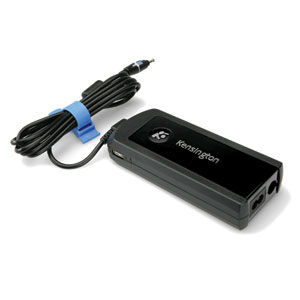 Kensington Wall/Auto/Air Notebook Power Adapter with USB Power Port power adapter/inverter Black
