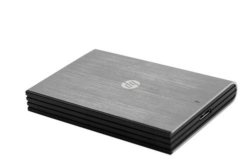 HP Aluminum external hard drive 500 GB 5400 RPM 2.5" Micro-USB B 3.2 Gen 1 (3.1 Gen 1) Silver