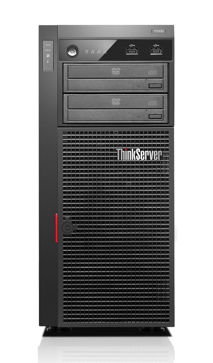 Lenovo ThinkServer TD330 server 0 GB Tower (5U) Intel® Xeon® E5 Family E5-2403 1.8 GHz 4 GB DDR3-SDRAM 800 W