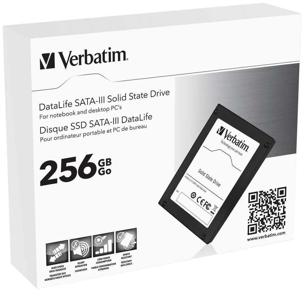 Verbatim DataLife 256 GB 2.5" Serial ATA III