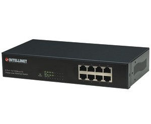 Intellinet 560757 network switch Power over Ethernet (PoE) Black