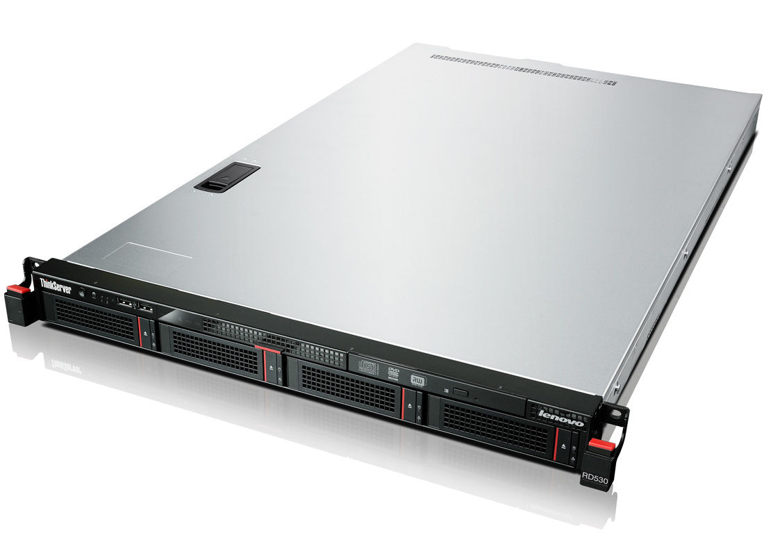 Lenovo ThinkServer RD530 server 0 GB Rack (1U) Intel® Xeon® E5 Family E5-2620 2 GHz 8 GB DDR3-SDRAM 800 W