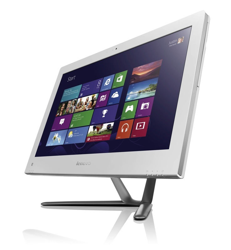 Lenovo Essential C540 Intel® Core™ i3 58.4 cm (23") 1920 x 1080 pixels 8 GB DDR3-SDRAM 2 TB HDD Windows 8 Wi-Fi 4 (802.11n) White