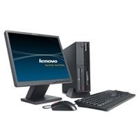 Lenovo ThinkCentre A57 Intel® Core™2 Duo E7200 2 GB DDR2-SDRAM 320 GB Intel® GMA 3100 Windows Vista Business SFF PC Black