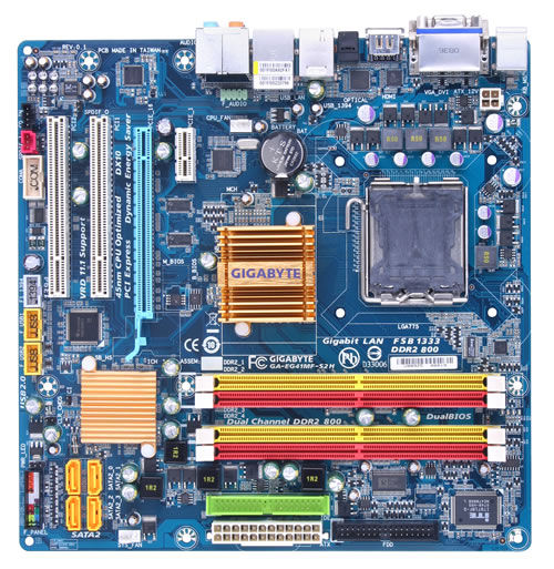 GIGABYTE GA-EG41MF-S2H motherboard LGA 775 (Socket T) ATX