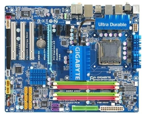 GIGABYTE GA-EP45T-UD3R motherboard LGA 775 (Socket T) ATX