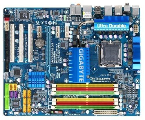 GIGABYTE GA-EP45C-UD3R motherboard LGA 775 (Socket T) ATX