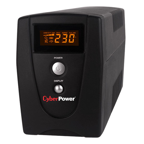 CyberPower VALUE800EILCD uninterruptible power supply (UPS) 0.8 kVA 480 W 3 AC outlet(s)