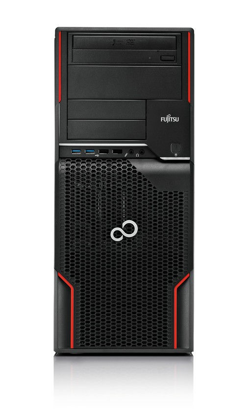 Fujitsu CELSIUS W520 Intel® Xeon® E3 Family E3-1245 16 GB DDR3-SDRAM 256 GB Windows 7 Professional Workstation Black