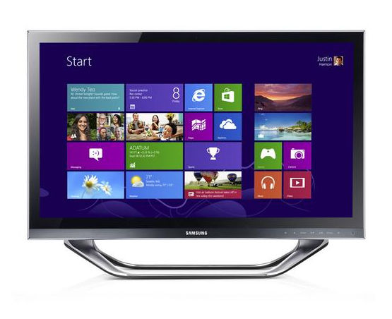 Samsung DP700A3D Intel® Core™ i3 i3-3220T 59.9 cm (23.6") 1920 x 1080 pixels Touchscreen 4 GB DDR3-SDRAM 1 TB HDD Windows 8 Black, Silver
